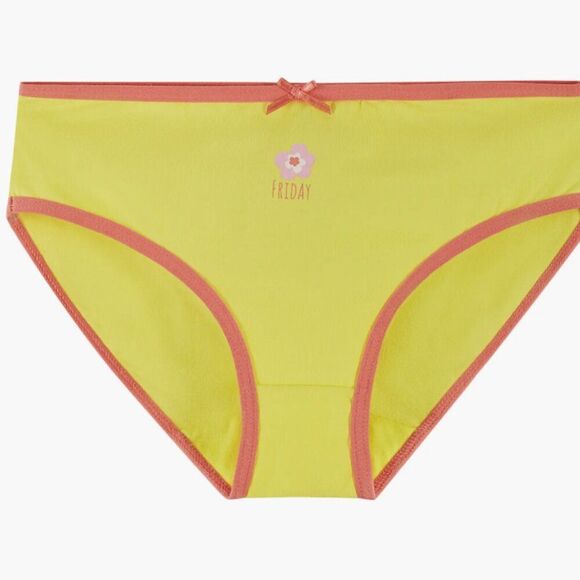 Andy and Evan Girl's Day of the Week 8 pack Bikini Briefs NWT size l (8-10) - Picture 8 of 12
